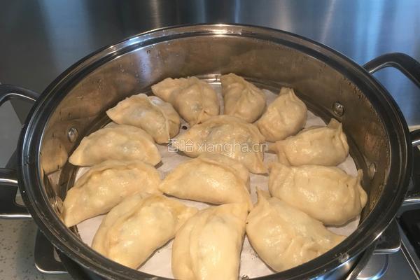 素馅蒸饺的做法图解13