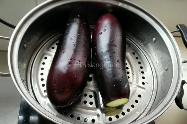 凉拌茄子的做法图解2
