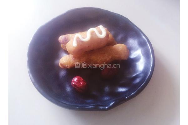 软萌炸牛奶条的做法图解8