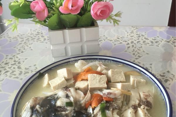 香鲜鱼头豆腐汤的做法图解8