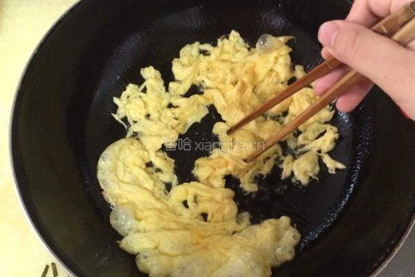 韭黄炒蛋的做法图解4