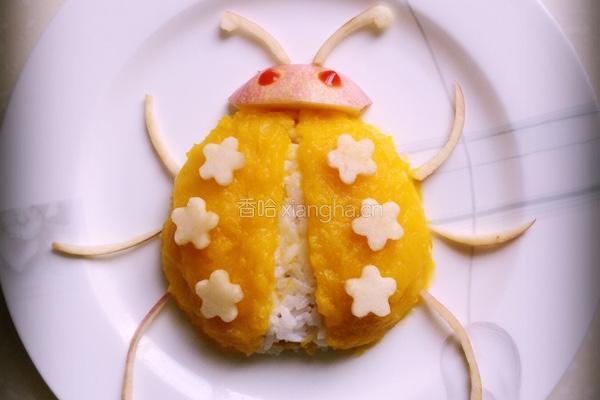 早餐~六星瓢虫的做法图解11