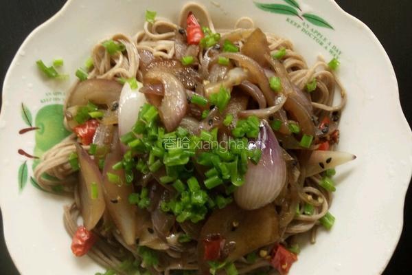 酸辣荞麦面的做法图解9