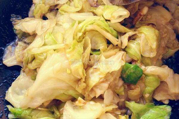 耗油圆白菜的做法图解6