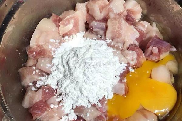 菠萝咕噜肉的做法图解4