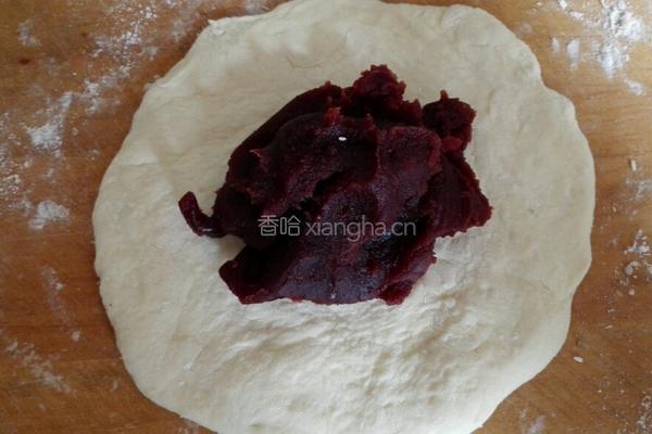 芝麻豆沙饼的做法图解5