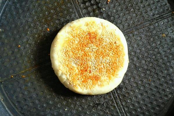 芝麻豆沙饼的做法图解9