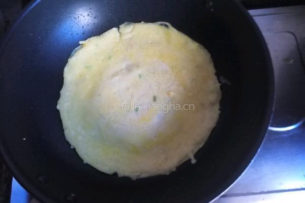 土豆丝摊饼的做法图解5