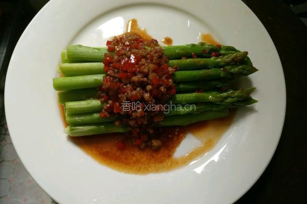 油淋芦笋的做法图解6