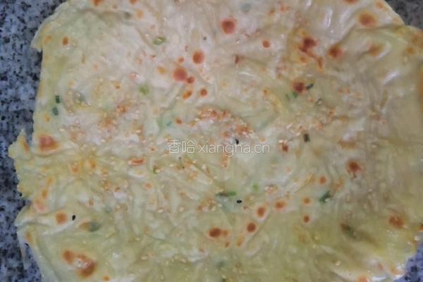 土豆丝摊饼的做法图解7