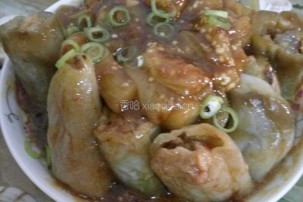 酿茄子的做法图解11
