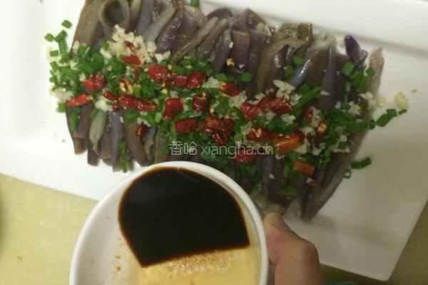 葱油茄子的做法图解7