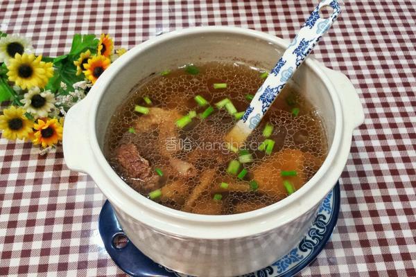 松茸排骨汤的做法图解9