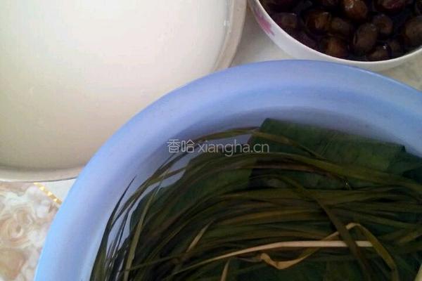 蜜枣粽子的做法图解1