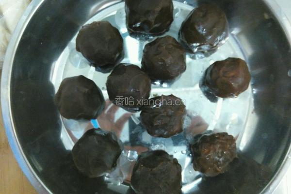 蛋黄酥饼的做法图解10