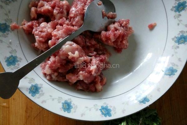 山黄瓜肉水饺的做法图解1