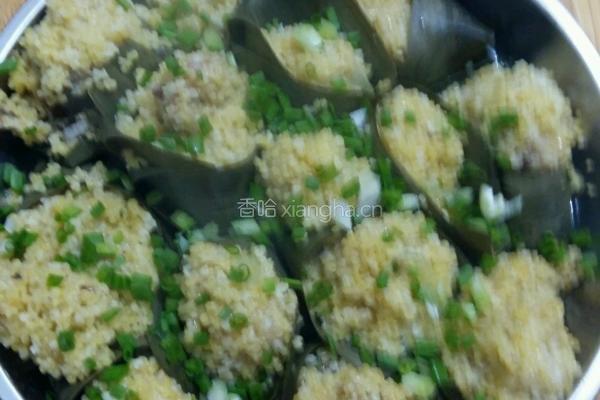 粽叶小米排骨的做法图解5