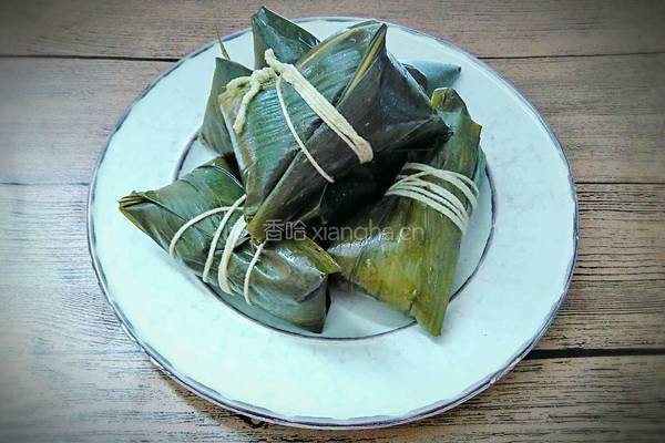 香菇花生肉粽(龙舟粽)的做法图解24