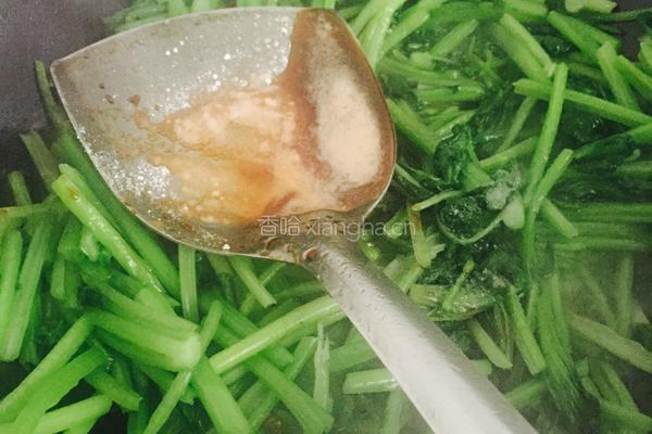 素炒臭菜的做法图解5
