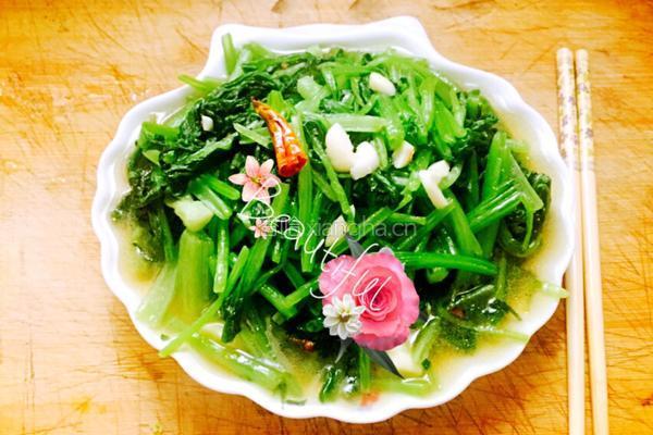 素炒臭菜的做法图解8