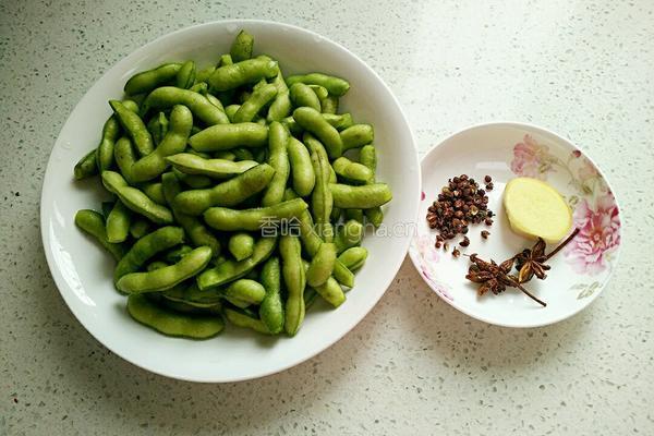 盐水毛豆的做法图解3