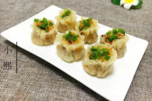 香菇烧麦的做法图解14