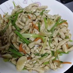 芫爆鸡丝的做法[图]