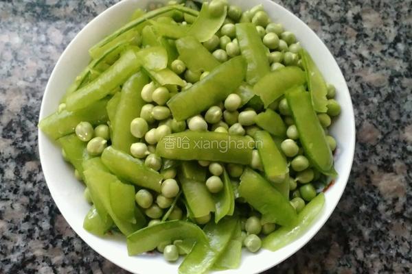 什锦豌豆的做法图解1
