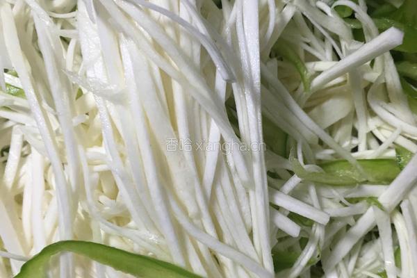 素炒茭白的做法图解3