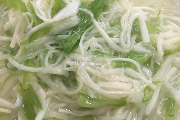 素炒茭白的做法图解7