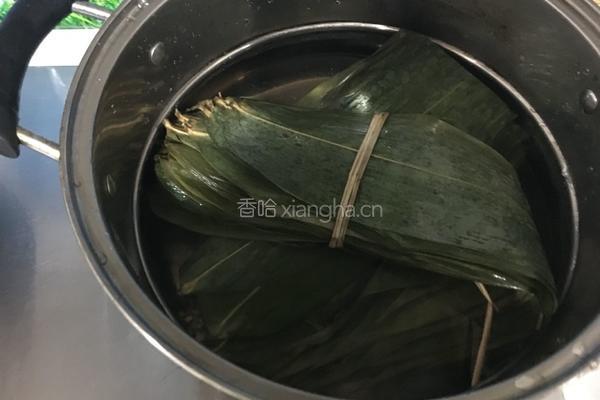 红豆粽的做法图解1
