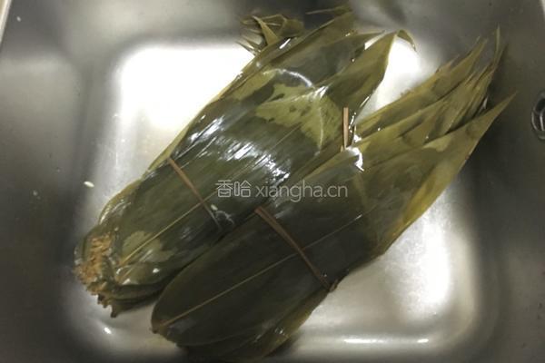 红豆粽的做法图解2