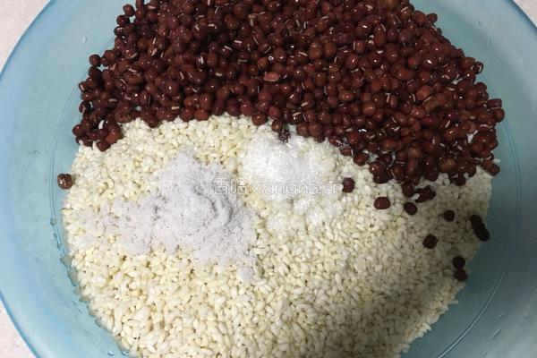 红豆粽的做法图解4