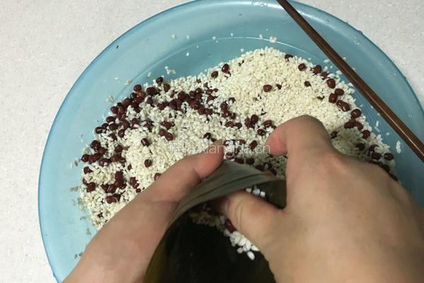红豆粽的做法图解7