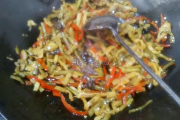 什锦泡菜妙肉丝的做法图解4