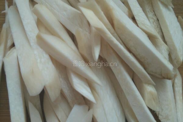 杏鲍菇炒肉丝的做法图解1