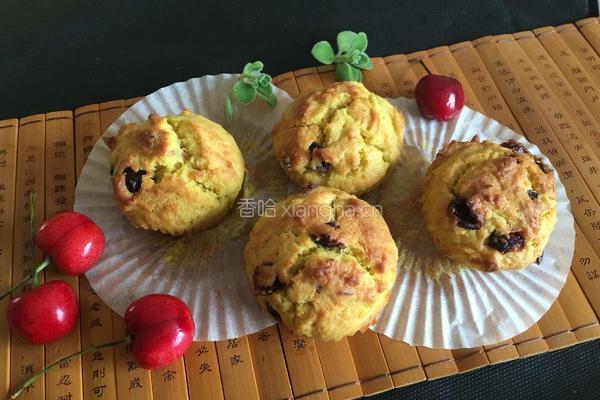 甜橙蔓越莓麦芬的做法图解14
