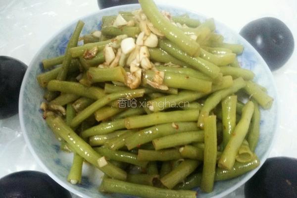 蒜子缸豆的做法图解5