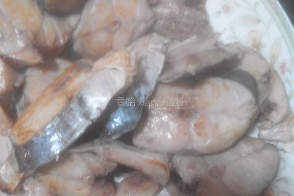 香煎马胶鱼的做法图解4