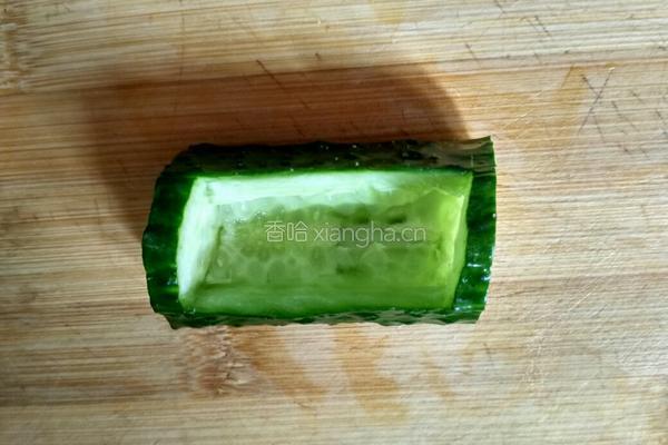 熊猫吃竹子炒饭的做法图解3