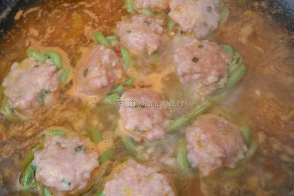 豆角酿肉的做法图解9