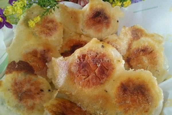 茴香素馅煎包包的做法图解10