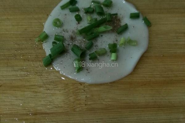 饺子皮的另类吃法～～～葱油饼的做法图解5