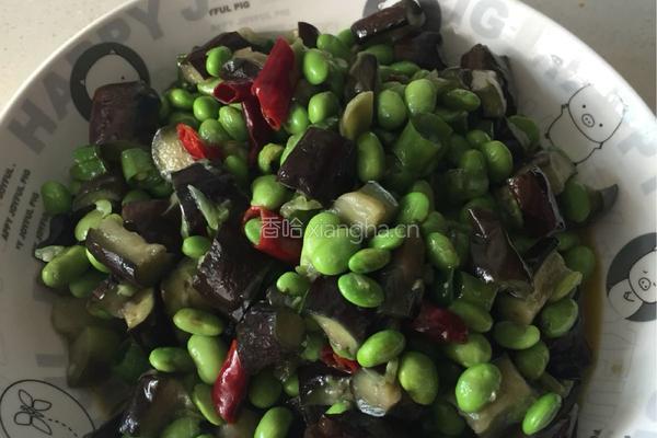 茄子烧青豆的做法图解10