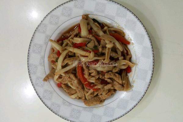 海鲜菇炒肉