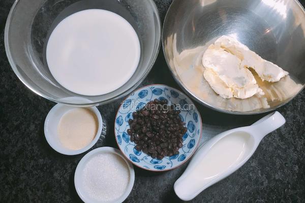 抹茶红豆慕斯的做法图解8
