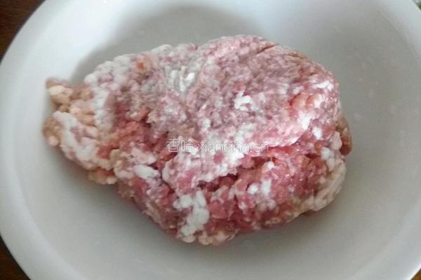 粉丝肉包的做法图解4