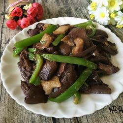 肉片炒红蘑的做法[图]