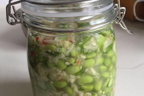 泡椒毛豆的做法图解5