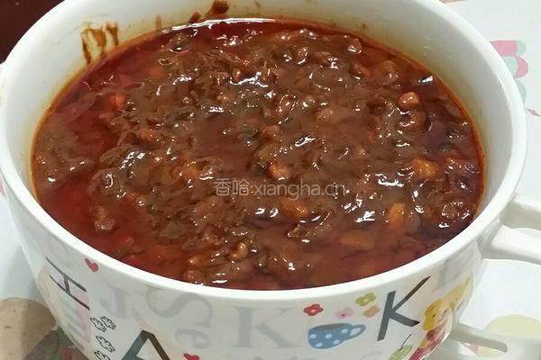 香菇肉酱